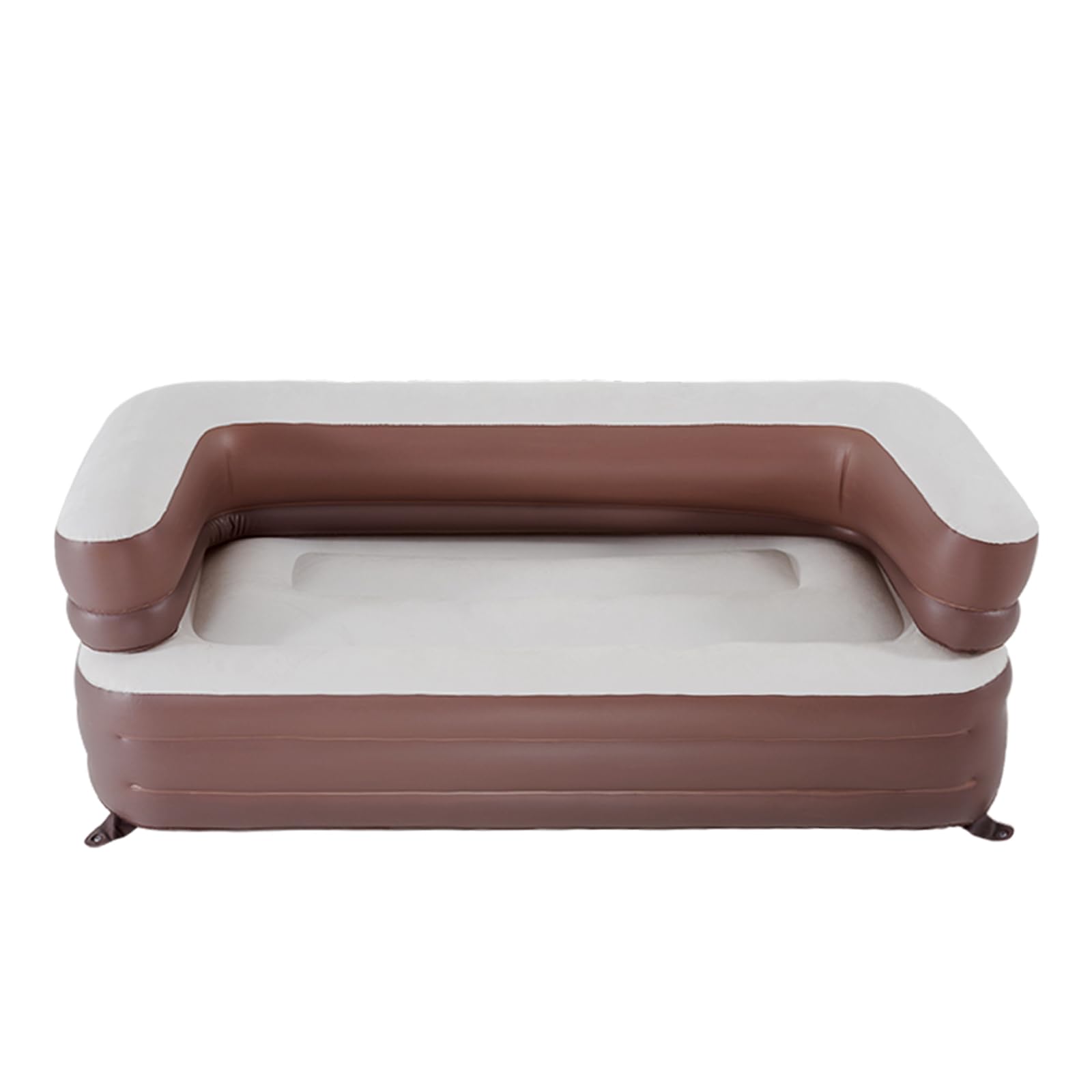 Photo 1 of Inflatable Sofa,Double Inflatable Chair for Adults-Flodable Blow Up Couch Lounger-Portable Air Sofa for Indoor Living/Tent Camping/Outdoor Activities