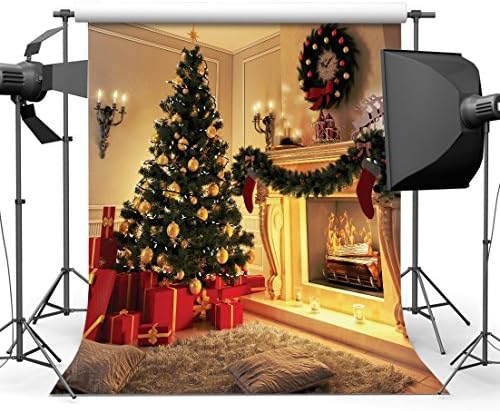 Color Your World 5x7ft Vinyl Digital Printed Photography Background Baby Holiday Children Party Chrismas Tree Gift Photo Studio Props Backdrops