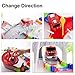 GAMZOO Tracks Toy Set for 2,3,4 Years Old Boys and Girls with 96 PCS Flexible Race Track, Fire Truck Vehicles, Spiral Track and Bridge Firehouse Toys Christmas and Birthday Gifts