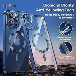 Humixx 8 Colors Magnetic for iPhone 15 Pro Max Case