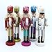 La moriposa Nutcracker Soldier Sets Ornament Christmas Decoration 5 pack