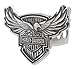 Harley-Davidson 115th Anniversary Trailer Hitch Cover, Engraved 2 Inch HDHC115