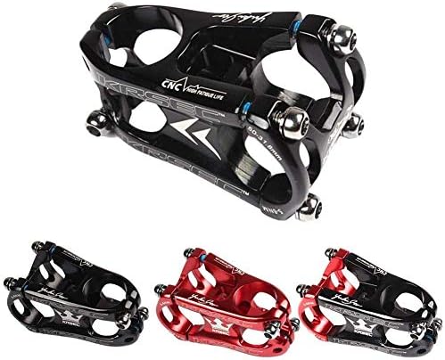 Homewind Bicycle Handlebar Stem, Bicycle bar Stems 31.8 * 50 mm Ultra Light Short Aluminum Alloy Bicycle Handlebar and Stem for Most Bicycle,Mountain Bike,Road Bike,MTB,BMX