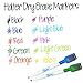 Halter Dry Erase Wall Calendar with 10 Markers / Eraser / Thumbtacks - 36