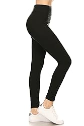 Leggings Depot Women's 3" Waistband Yoga High