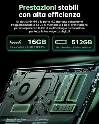 Tivique Ryzen 7 5700U Laptop Processor Up to 4.3GHz, 16GB RAM DDR4, 512GB M.2 NVMe PCIe3.0 SSD, Laptop 15.6 Inch 1080P FHD, Notebook Privacy Cam, Wi-Fi 6, USB 3.2, BT5.2, HDMI, Type-C