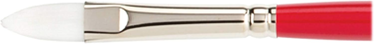 Silver Brush The Art Sherpa Long Handle Pointed Filbert Size 8 Acrylic Paint Brush