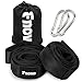 HangTight XL Hammock Straps, Fnova 20 Ft Long Extra Strong Tree Straps, 1322 LBS No Stretch Polyester, 30 Adjustable Loops, Tree Friendly, Quick Easy Setup Hammock Accessories with 2 Carabiners, Black