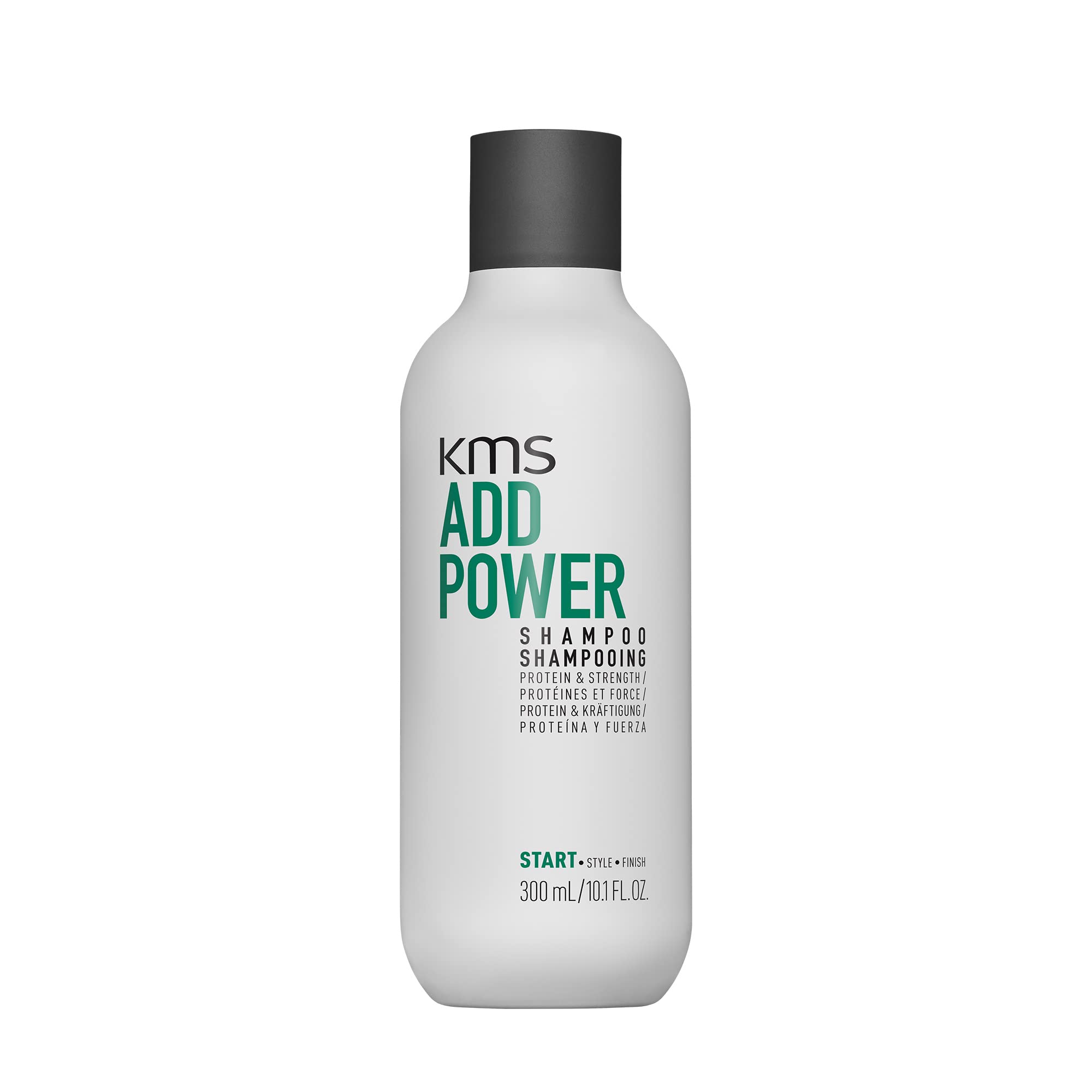 KMS AddPower Shampoo, For Fine Hair, Strengthens & Adds Body, Vegan & PETA Approved, 300ml