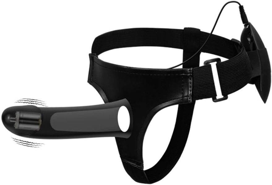 LuxTai Electric Strápòn For Men Smooth Hòllow Adjustable Hárness With Soft Hole Size