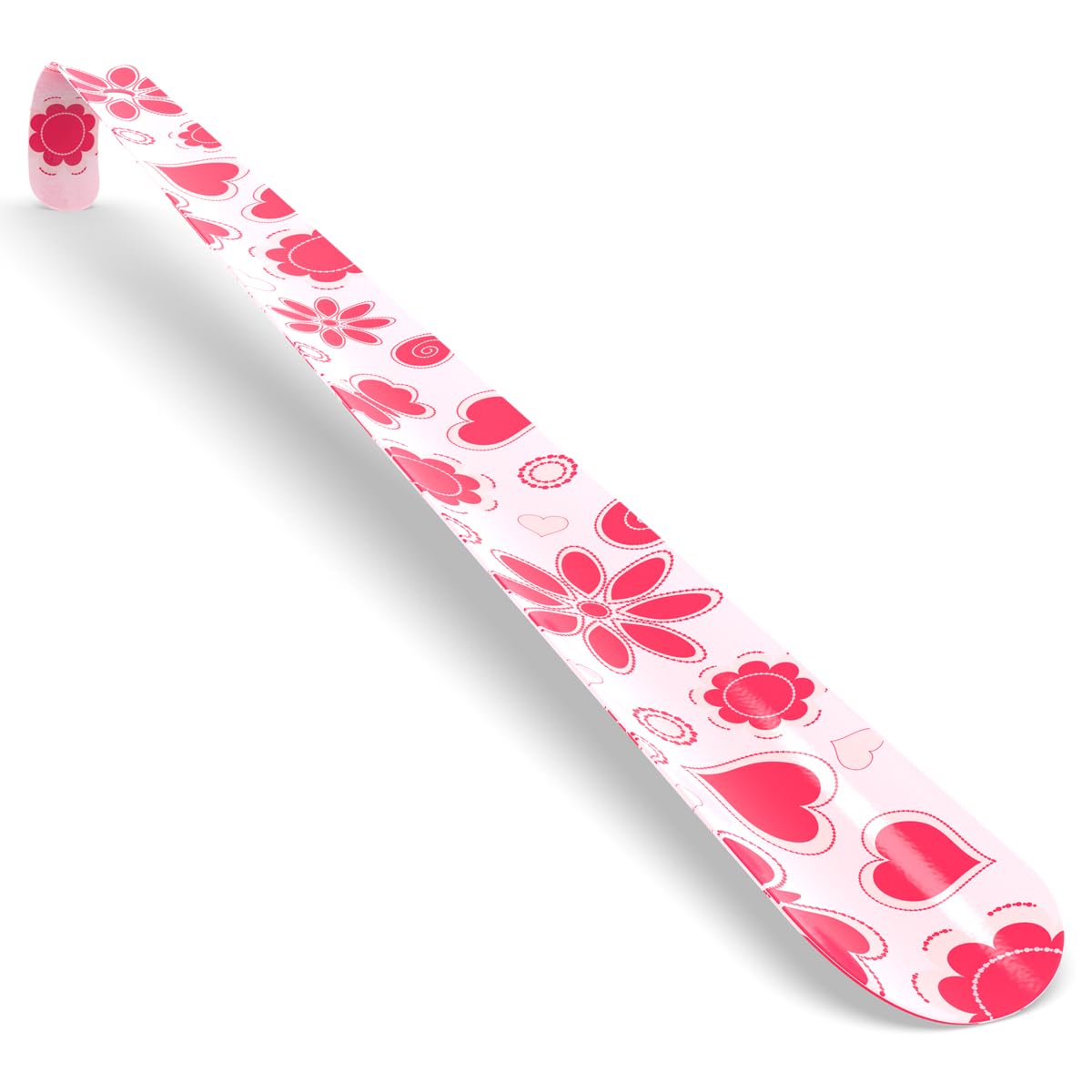 Premium Long Handle Metal Shoe Horn For Seniors, Women, Men, Kids | 16.5" Inch Solid Shoehorn | Unbreakable, Unbendable