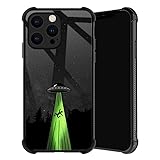 TnXee Compatible with iPhone 14 Pro Case,Alien Ship