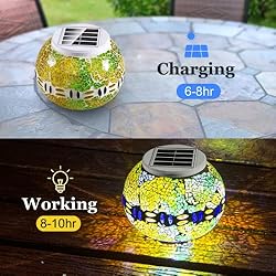 kiosbibi Color Changing Mosaic Solar