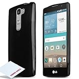 LG Escape 2 Case, [BLACK] Slim & Flexible Anti-shock Crystal Silicone Protective TPU Gel Skin Case Cover for LG Escape 2 + Free KarenDeals Microfiber Cloth