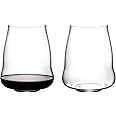 Riedel SL Stemless Wings Pinot Noir/Nebbiolo Wine Glass (Set of 2)