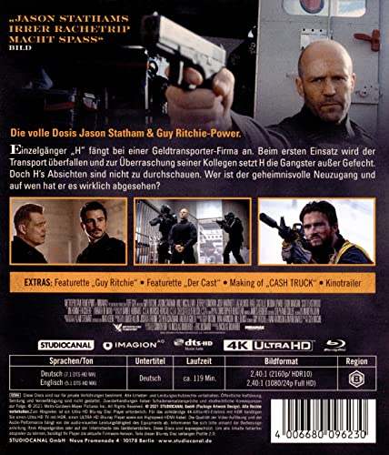 Cash Truck / 4K Ultra HD [Blu-ray] 2