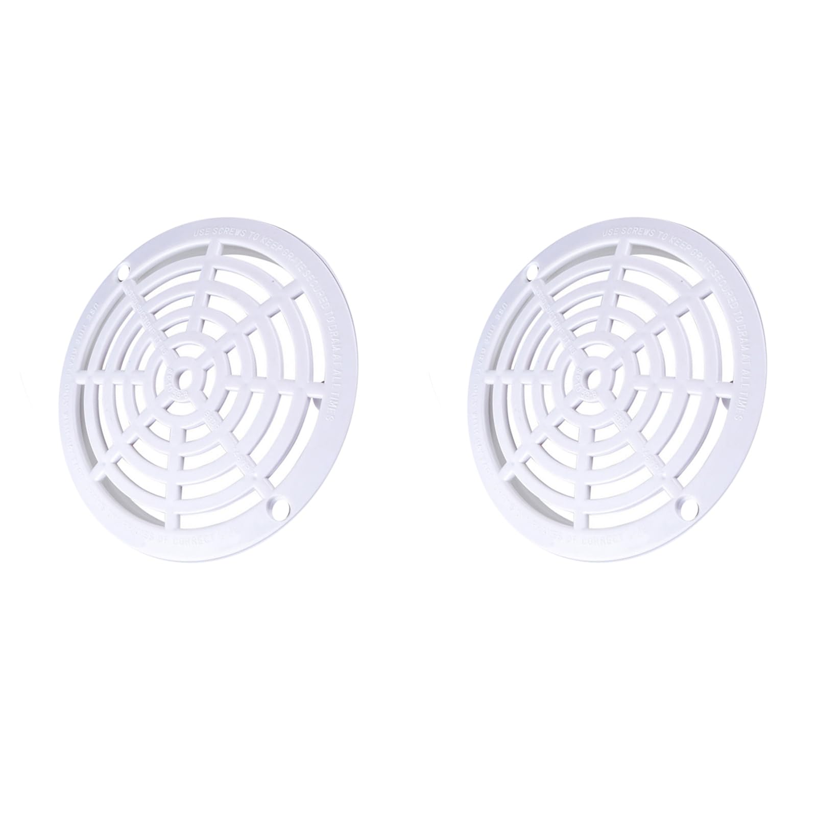 Photo 1 of TopHomer 2 Pcs Pool Drain Port Cover Replacement Drainer for Swimming Pools, Water Oulet Essential Pool Accessory for Drainage, Easy to Install (Cover)