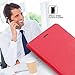 B BELK Case for iPhone X, Premium Leather [Ultra Slim] Flip Wallet Cover Case [Stand Feature] [Card Slots] [Magnetic Closure]