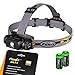 Fenix HL55 900 Lumen CREE XM-L2 T6 LED Headlamp with 2 X EdisonBright CR123A Lithium batteries