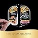 SHEBA PERFECT PORTIONS Cuts in Gravy Wet Cat Food Trays (24 Count, 48 Servings), Signature Salmon and Shrimp Entrée, Easy Peel Twin-Pack Trays