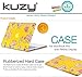 Kuzy Compatible with MacBook Pro 13.3 inch Case Release 2015-2012 Older Version Hard Cover for Model A1502, A1425 with Retina Display Shell Plastic, Vintage Flower Yellow
