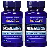 Puritan's Pride 2 Pack of DHEA 50 mg Puritan's Pride DHEA 50 mg-50 Tablets