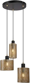 RuiXia Iluminación Colgante Industrial E27 Base Colgante Colgante 3