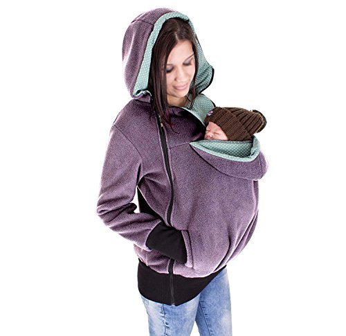 Astage 2 In 1 Mommy Kangaroo Style Coat Maternity Hoodie Baby Carrier
With Sling Lila-Green S Astage 2 In 1 Mommy Kangaroo Style Coat Maternity Hoodie Baby Carrier
With Sling Lila-Green S