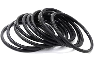 5PCS Black NBR O Ring Seal Gasket Thickness CS 7mm,OD 159mm ID 145mm