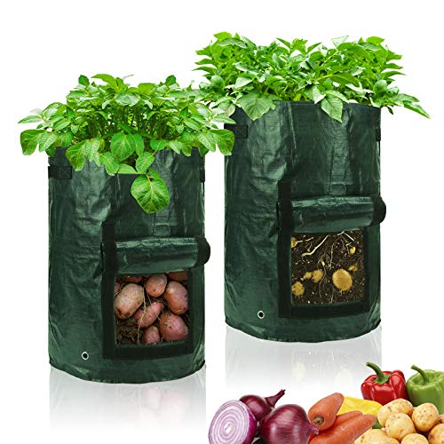 RuizeT Grow Bags10 Gallon Potato Grow Bags for Planting Garden Potswith