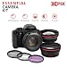 Canon T7 EOS Rebel DSLR Camera with 18-55mm and 75-300mm Lenses Kit + UV Filter Set + Tripods + Battery Power Kit & 64GB SD Card Deluxe Accessory Bundlethumb 4