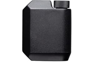 Corkcicle Cool Flask - Pocket-Friendly & Stainless Steel Modern Flask - Powder-Coated Finish - Durable for Everyday Use - Gift-Ready - Matte Black, 9 oz