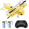 JJRC Mini Drone for Kids, RC Nano Quadcopter with Altitude Hold, Headless Mode, 3D Flip, One Key take Off and Landing…