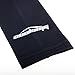 COOLOMG Padded Arm Sleeves Compression Elbow Pads Basketball Baseball Football Volleyball Youth Kids Black S