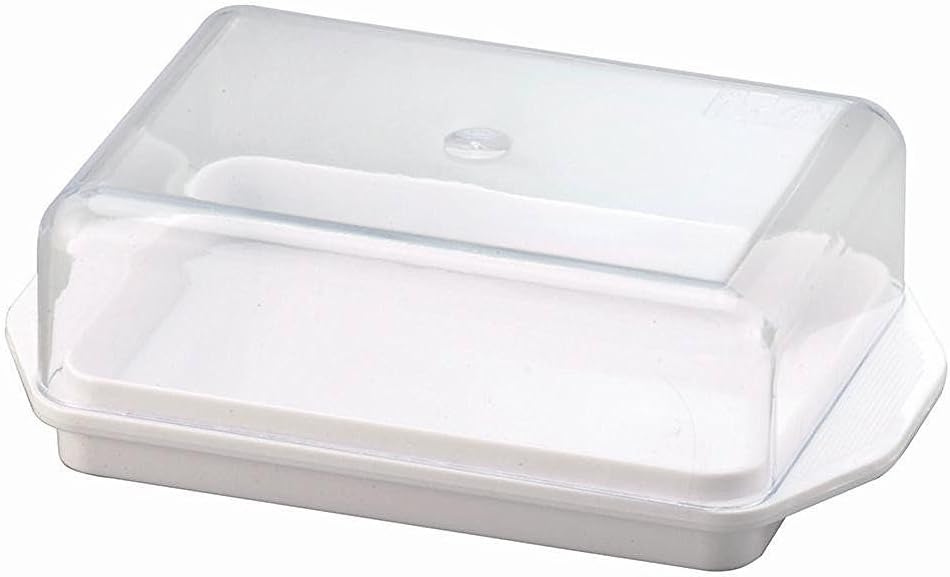 Wüllner & Kaiser Butter Dish Fridge Butter Dish, White, 13.8 x 8.8 x 4.9 cm