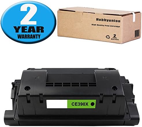 High Yield 90X CE390X Toner Cartridge 1 Pack Black by Hobbyunion Brand Compatible for LaserJet Enterprise M4555 M4555H M4555F M4555FSKM MFP M602 M602N M602DN M603 M603N Series Printers