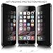 Renrencoo iPhone 8 Plus/7 Plus Screen Protector Privacy Tempered Glass, Case Friendly, Anti-Spy Screen Premium Anti-Scratch/Fingerprint, Easy Install - 2 Piece