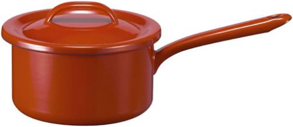 Hogdseirrs 050-06615 Moon Rabbit Seal Saucepan, 6.3 inches (16 cm), Red