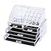 Ovonni Acrylic Makeup Brush Stand Box (4 Drawers)