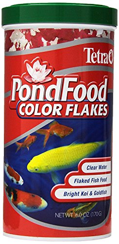 Tetra Pond Color Flakes Fish Food
