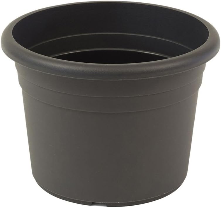 greemotion Pflanzkübel Fiona, UV-Beständiger Blumentopf aus Kunststoff, Pflanzgefäß mit Bodenlöchern, Volumen ca. 96 l, ca. Ø 70 x H 49,5 cm