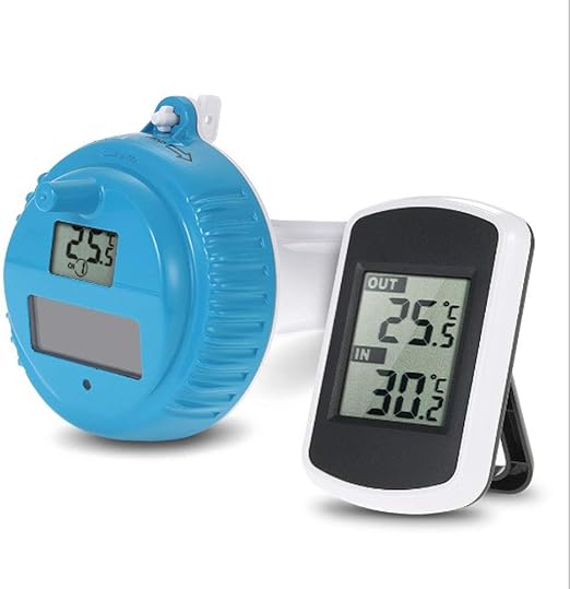 Wireless Temperature Sensor,Pool Water Temperature Detector Floating