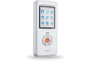 EMF Meter,CHNADKS Upgrated 3-in-1 Rechargeable Electromagnetic Field Radiation Detector for EF RF MF，Handheld Digital EMF Detector with LCD for Home&Office EMF Inspections, and Ghost Hunting