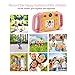PROGRACE Kids Camera for Girls Gift 1080P Children Selfie Camera Kids Video Camera 2 Inch LCD Duo Camera 4X Digital Zoom Camcorder and Game