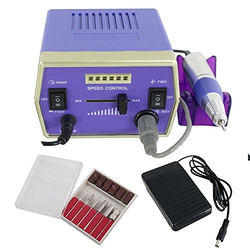 TAVLAR Electric Nail File Drill Manicure Machine Art Acrylic Pedicure Tool Set Kit Bits