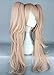 Danganronpa Junko Enoshima Monokuma Monomi Hair Clip Gloves Party Hair Cos Cosplay Wig (Wigs-B)