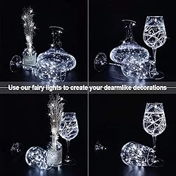 MUMUXI 48 Pack Fairy Lights Battery Operated, 7.2ft