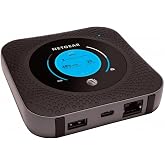 Netgear Nighthawk MR1100 4G LTE Mobile Hotspot Ethernet Router (AT&amp;T GSM Unlocked)(Steel Gray) (Renewed) dual band