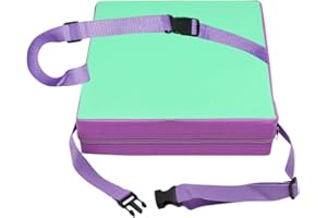 SUNMALL Dining Chair Heightening Cushion Portable Dismountable Adjustable Highchair Booster for Baby Toddler Kids Infant Washable Thick Chair Seat Pad Mat