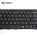 SUNMALL Keyboard Replacement Without Frame Compatible with HP ProBook 4530S 4535S 4730S 4735S Series Black US Layout